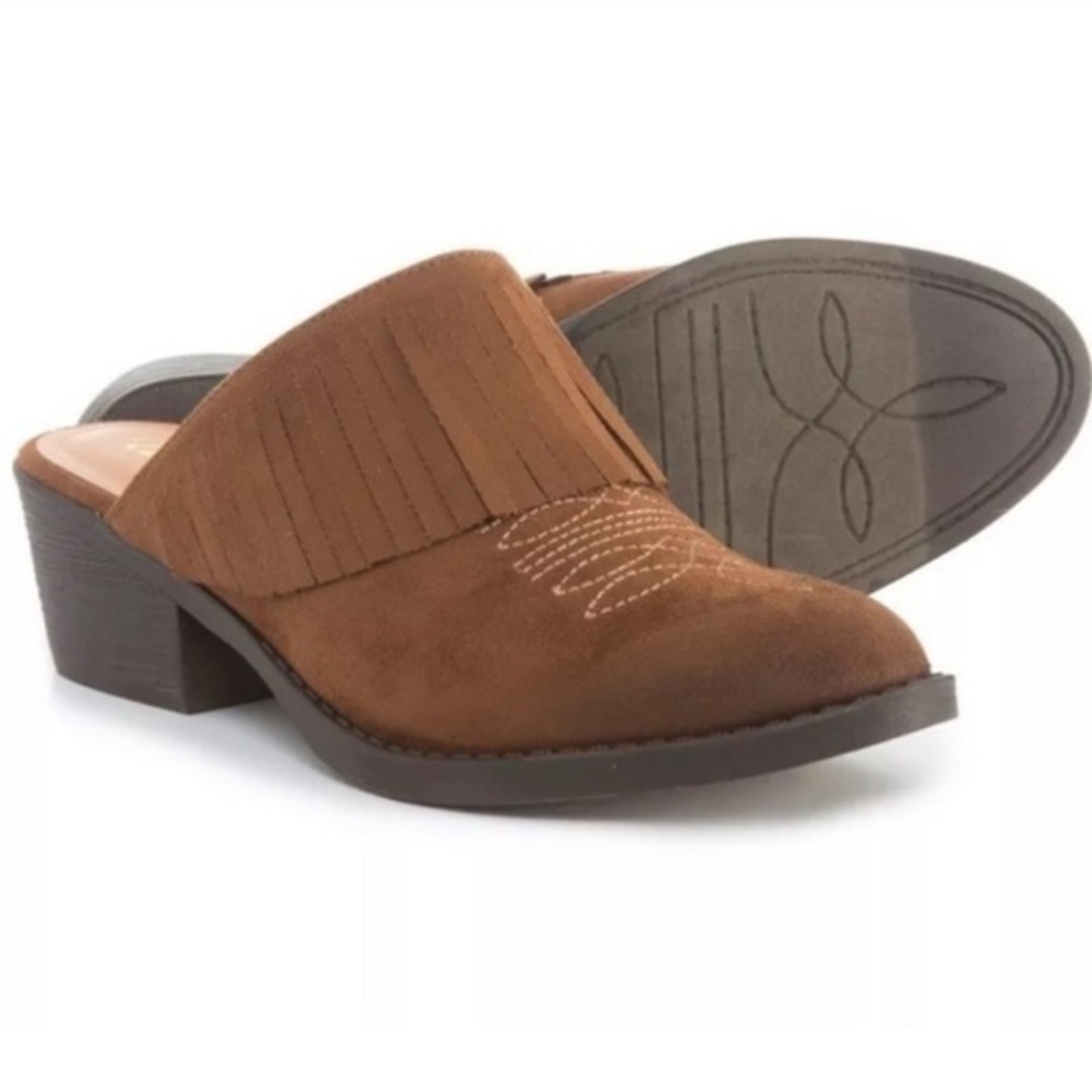 Ariat Unbridled Mules Shirley Whiskey